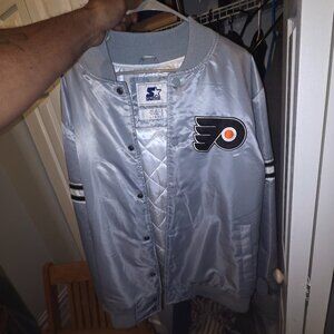L Flyers jacket.  . .wore once. .$50